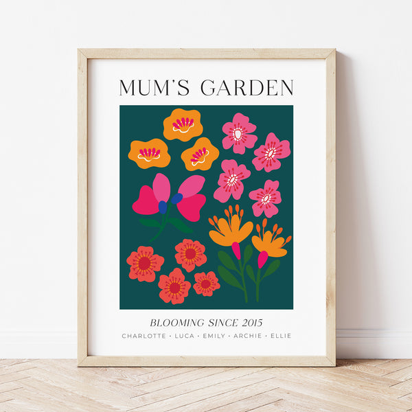 Birth Flower Modern Minimalist