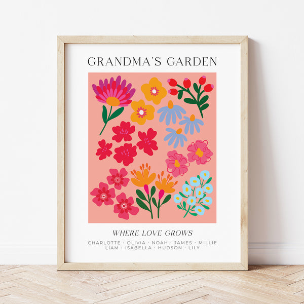 Birth Flower Modern Minimalist