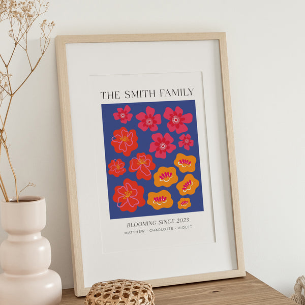 Birth Flower Modern Minimalist