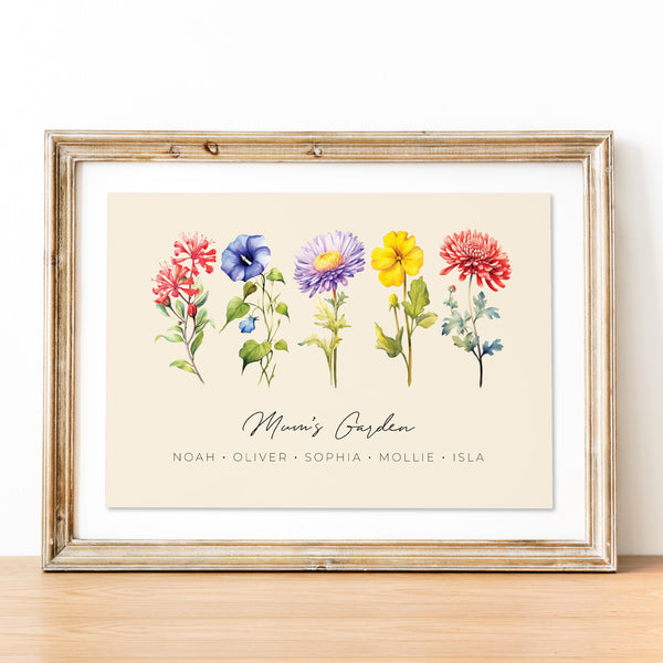 Birth Flower Botanical