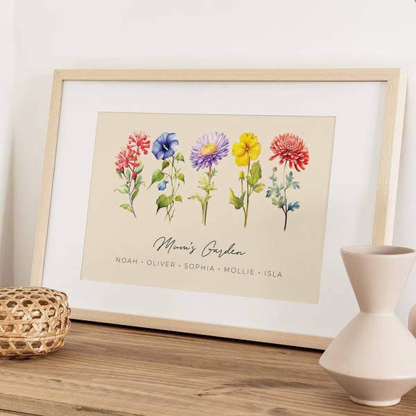 Birth Flower Botanical