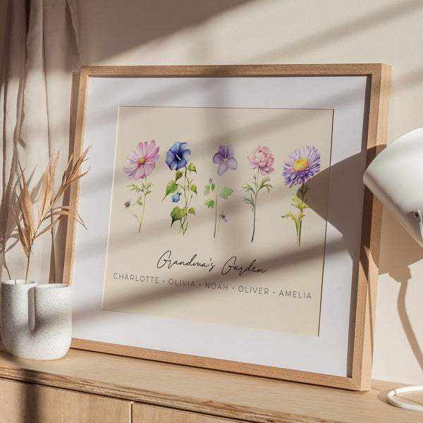 Birth Flower Botanical