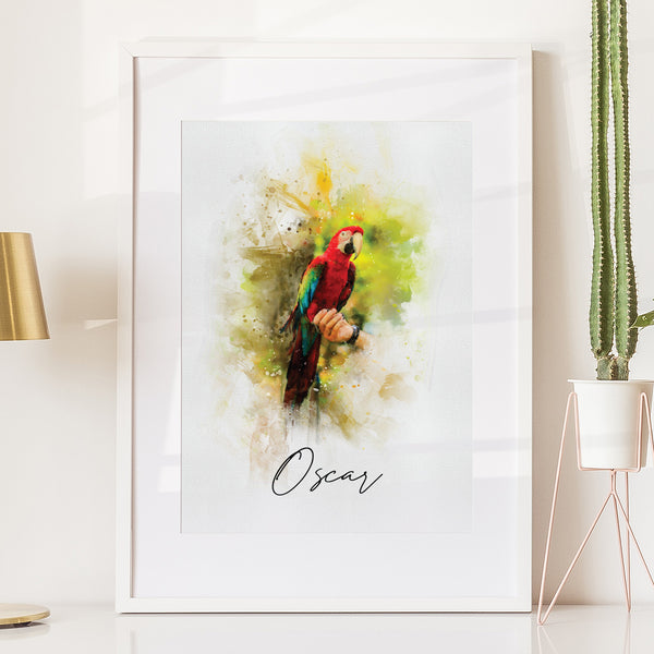 Watercolour Pet Portrait