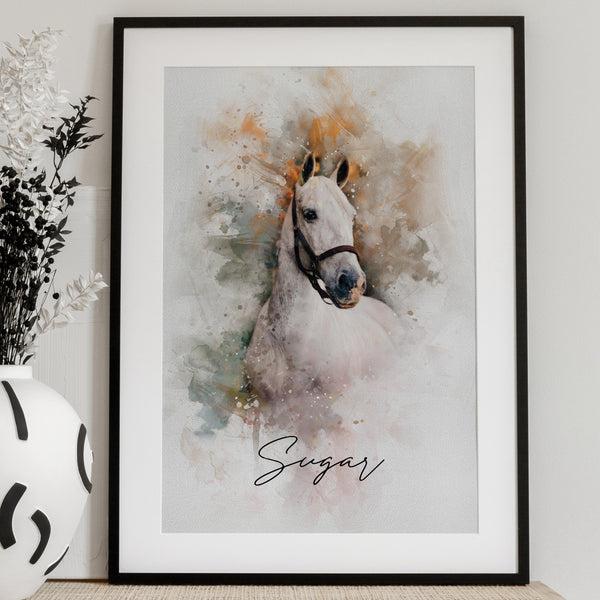 Watercolour Pet Portrait