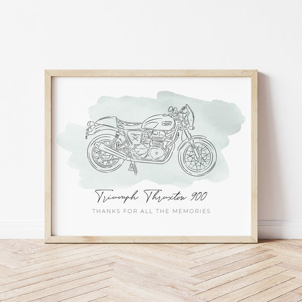 Custom Vehicle Drawing - Cars, Motorbikes, Boats & Vehicles