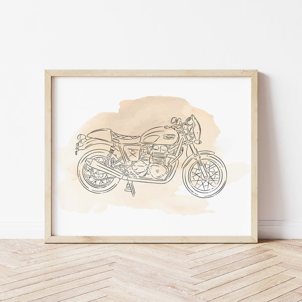 Custom Vehicle Drawing - Cars, Motorbikes, Boats & Vehicles