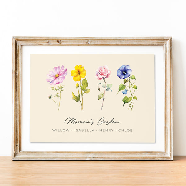 Birth Flower Botanical