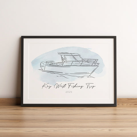 Custom Vehicle Drawing - Cars, Motorbikes, Boats & Vehicles